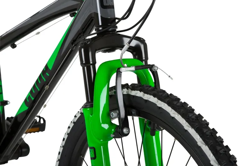 Cuda Kinetic 24 Inch Wheel Kids Mountain Bike Green 4 Cuda Kinetic 24 Inch Wheel Kids Mountain Bike Green - Image 2