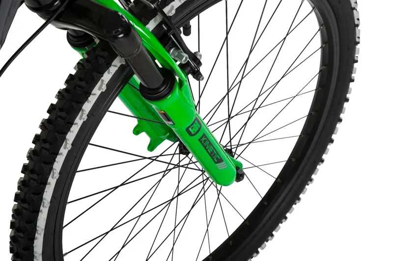 Cuda Kinetic 24 Inch Wheel Kids Mountain Bike Green 5 Cuda Kinetic 24 Inch Wheel Kids Mountain Bike Green - Image 3