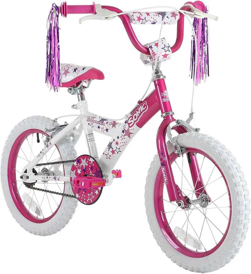 Sonic Glamour 2 16 Inch Wheel Kids BMX Bike Pink 3 Sonic Glamour 2 16 Inch Wheel Kids BMX Bike Pink