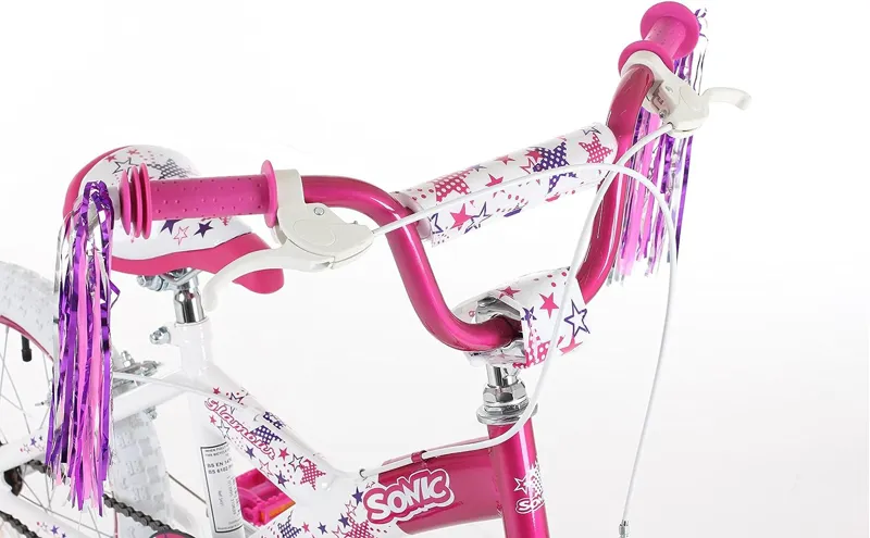 Sonic Glamour 2 16 Inch Wheel Kids BMX Bike Pink 4 Sonic Glamour 2 16 Inch Wheel Kids BMX Bike Pink - Image 2