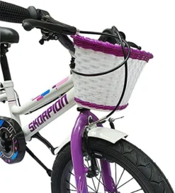 Skorpion Moonlight 16 Inch Wheel Kids Bike Purple White