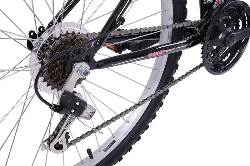 Arden Trail 24 Inch Wheel Kids Mountain Bike Black And Red 5 Arden Trail 24 Inch Wheel Kids Mountain Bike Black And Red - Image 3