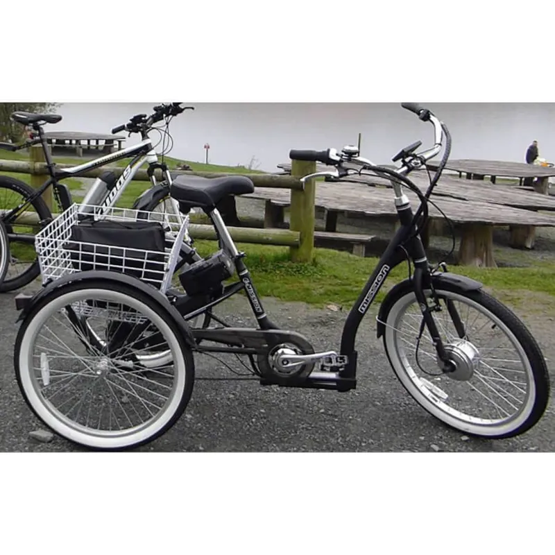 Mission E-Mission Electric Adult Tricycle Black 3 Mission E-Mission Electric Adult Tricycle Black