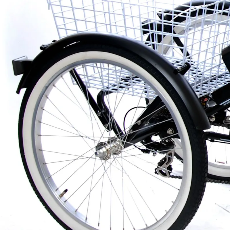 Mission E-Mission Electric Adult Tricycle Black 6 Mission E-Mission Electric Adult Tricycle Black - Image 4