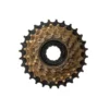 6 Speed Freewheel 14-28T Brown 2 6 Speed Freewheel 14-28T Brown -Good Velo Supply Sales Store 6 speed 14x28 screw on freewheel