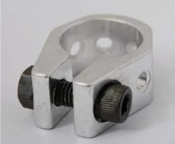BMX 25.4mm Hexagonal Seat Clamp Silver