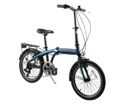 Ammaco Pakka Metro 20 Inch Wheel Folding Bike Black -Good Velo Supply Sales Store AMMACO20PAKKA2015