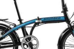 Ammaco Pakka Metro 20 Inch Wheel Folding Bike Black -Good Velo Supply Sales Store AMMACO20PAKKA205
