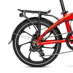 Ampere Mode Folding Electric Bike Red -Good Velo Supply Sales Store AMPERE20MODEb