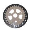 BMX One Piece Crank Chainring 28T Chrome