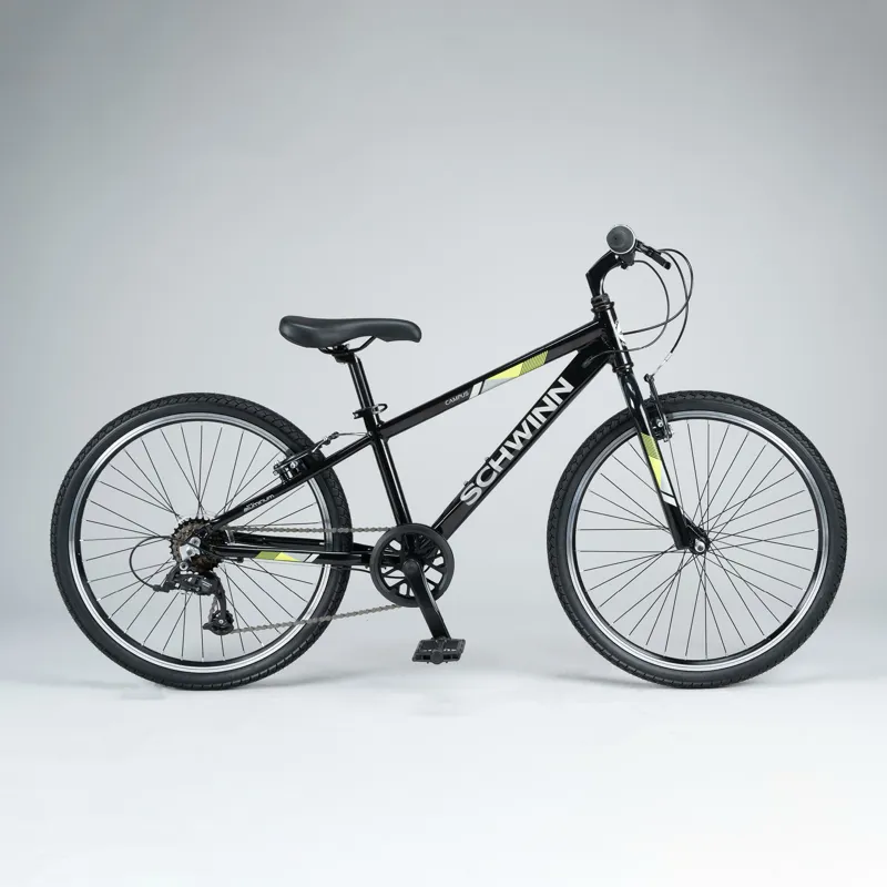 Schwinn Campus 24 Inch Wheel Kids Mountain Bike Black 3 Schwinn Campus 24 Inch Wheel Kids Mountain Bike Black