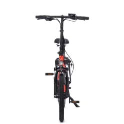 Chill-e Low Step Folding Electric Bike Orange -Good Velo Supply Sales Store CHILL E20REDd