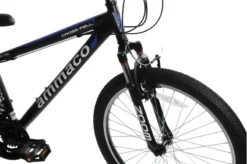 Ammaco Crossfell 24 Inch Kids Mountain Bike Black And Blue -Good Velo Supply Sales Store CROSSFELL204
