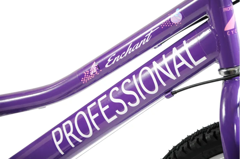 Professional Enchant 20 Inch Kids Bike Purple 7 Professional Enchant 20 Inch Kids Bike Purple - Image 5