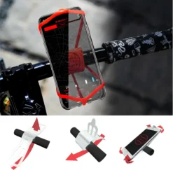 Finn Finn Universal Phone Holder Red -Good Velo Supply Sales Store FINN20REDa 1