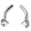 Curved Handlebar Bar Ends Chrome -Good Velo Supply Sales Store HB8844