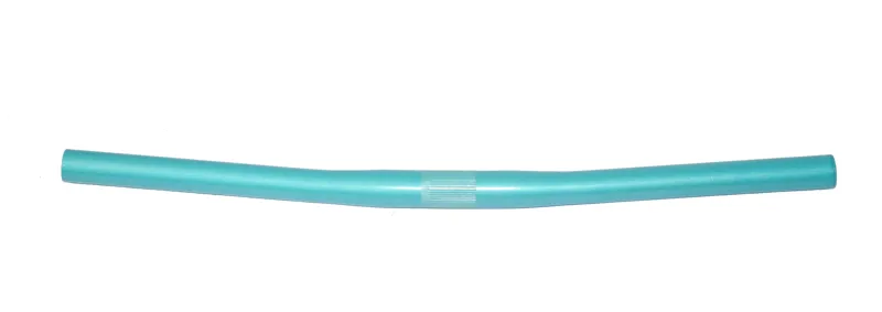 MTB 25.4mm Straight Handlebars Turquoise Blue 3 MTB 25.4mm Straight Handlebars Turquoise Blue