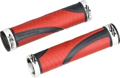 XLC GR-S23 Sport Bo Lock On Handlebar Grips Red