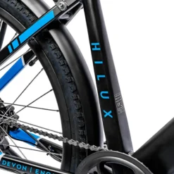 Ampere Hilux 700c Wheel Electric Bike Black And Blue