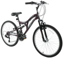 Salcano Holly 24 Inch Wheel Kids Mountain Bike Purple