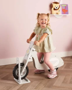 Little Town Wooden Balance Bike Grey -Good Velo Supply Sales Store Little Town Wooden Balance Bike B