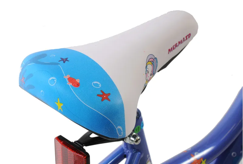 Professional Mermaid 18 Inch Wheel Kids Bike Blue 6 Professional Mermaid 18 Inch Wheel Kids Bike Blue - Image 4
