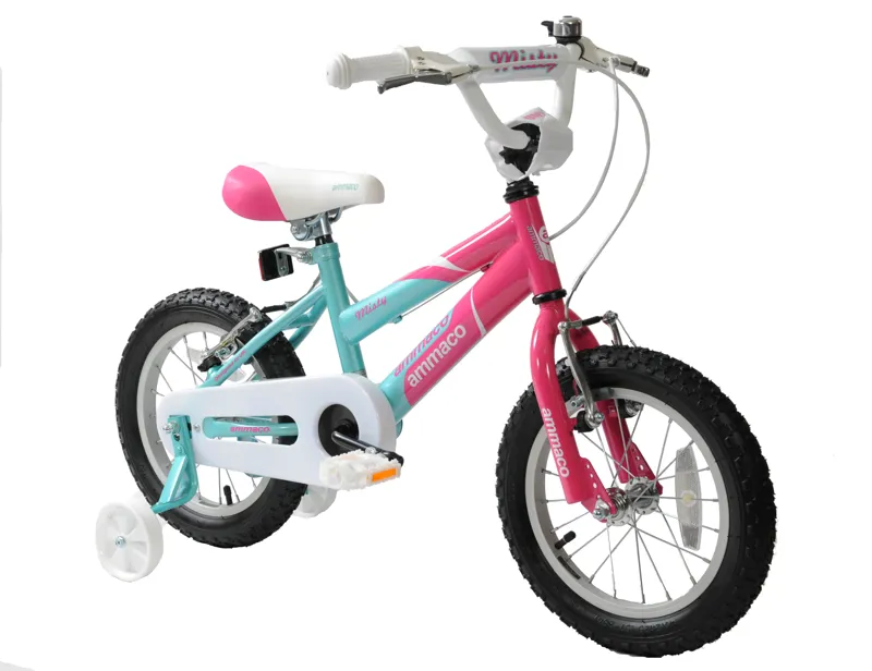 Ammaco Misty 14 Inch Wheel Kids Bike Pink And Blue 3 Ammaco Misty 14 Inch Wheel Kids Bike Pink And Blue