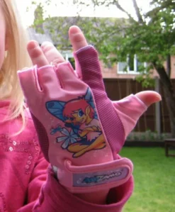 Kidzamo Pixie Pink Cycling Mitts