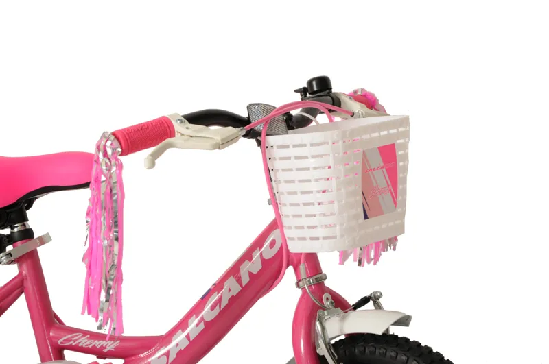 Salcano Cherry 14 Inch Wheel Kids Bike Pink And White 9 Salcano Cherry 14 Inch Wheel Kids Bike Pink And White - Image 7