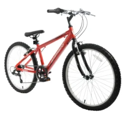 Ammaco Python 24 Inch Kids Mountain Bike Red