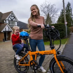 Estarli E20 Pro Electric Folding Bike Orange -Good Velo Supply Sales Store Paidsnoz 2