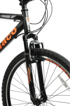Ammaco Santos 26 Inch Wheel Mountain Bike Black And Orange -Good Velo Supply Sales Store SANTOS205
