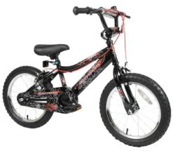 Professional Spider 16 Inch Wheel Kids Bike Black