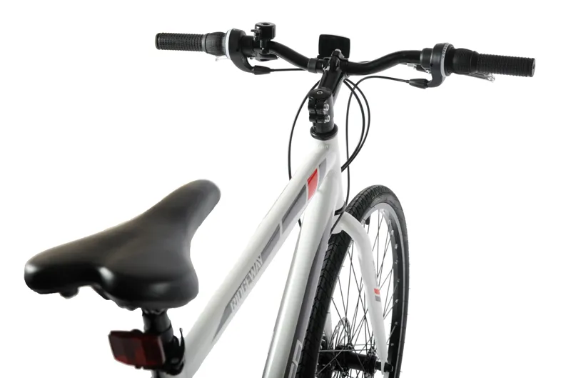 Ammaco Ridgeway Sports Hybrid Bike White 12 Ammaco Ridgeway Sports Hybrid Bike White - Image 10