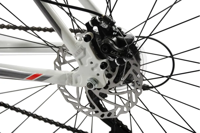 Ammaco Ridgeway Sports Hybrid Bike White 4 Ammaco Ridgeway Sports Hybrid Bike White - Image 2