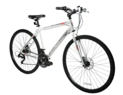 Ammaco Ridgeway Sports Hybrid Bike White 20 Ammaco Ridgeway Sports Hybrid Bike White -Good Velo Supply Sales Store WHITE20RW209