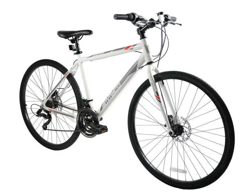 Ammaco Ridgeway Sports Hybrid Bike White 11 Ammaco Ridgeway Sports Hybrid Bike White - Image 9