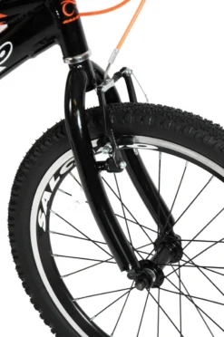 Salcano Wolf 20 Inch Kids Bike Black Orange -Good Velo Supply Sales Store WOLF2020d
