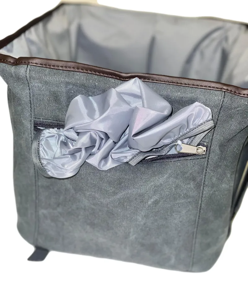 New Looxs Front Carrier Bag Grey 30L 7 New Looxs Front Carrier Bag Grey 30L - Image 5
