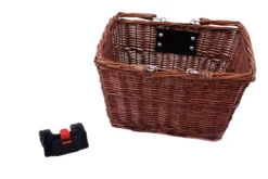 Ammaco Square Front Wicker Basket -Good Velo Supply Sales Store bs517d