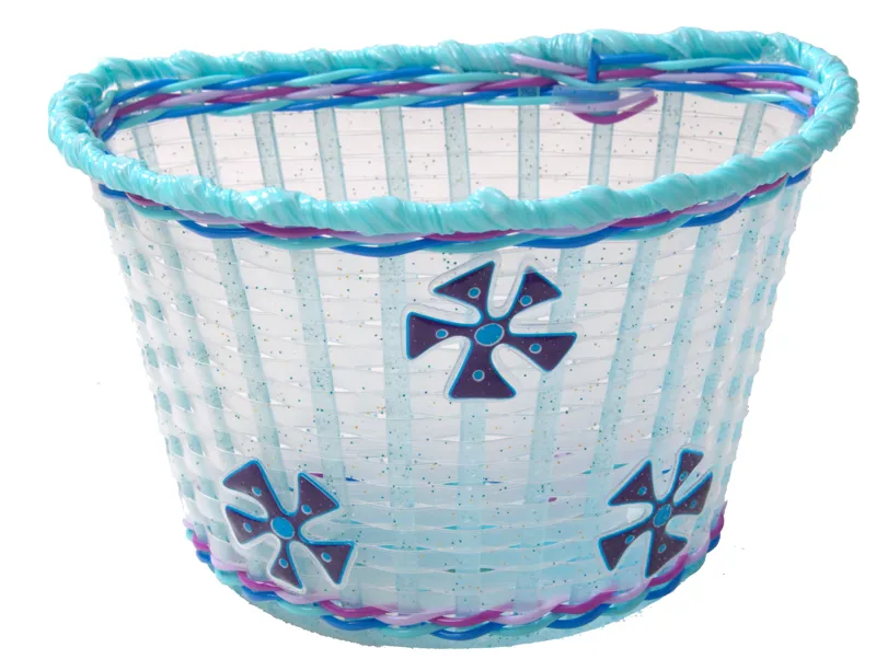 Kids Front Basket Glitter Blue 4 Kids Front Basket Glitter Blue - Image 2