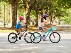 Schwinn Elm 18 Inch Wheel Kids Bike Teal Green -Good Velo Supply Sales Store elm20lifestyleA