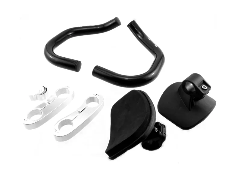 Tranz X Triathlon Handlebars Alloy Black 4 Tranz X Triathlon Handlebars Alloy Black - Image 2