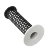 BMX Flanged Black/White Handlebar Grips -Good Velo Supply Sales Store hg305d