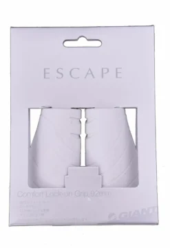 Giant Escape Lock On Handlebar Grips White -Good Velo Supply Sales Store hg410949a
