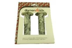 Diamondback Team BMX Flange Grips White -Good Velo Supply Sales Store hg785wC