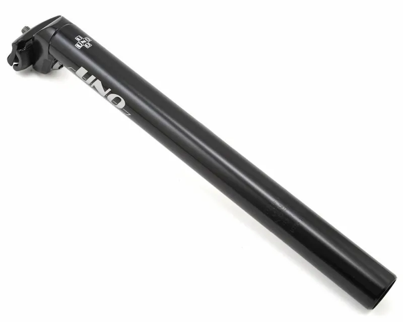 Kalloy UNO 25.4mm Seatpost 400mm Black 3 Kalloy UNO 25.4mm Seatpost 400mm Black
