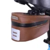 Dawes Quick Release Saddle Wedge Bike Bag Brown 2 Dawes Quick Release Saddle Wedge Bike Bag Brown -Good Velo Supply Sales Store lu019