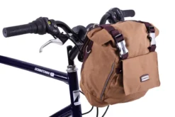 Dawes Quick Release Canvas Handlebar/Shoulder Bag 11L Khaki -Good Velo Supply Sales Store lu020 3