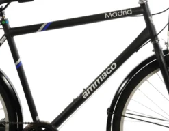 Ammaco Madrid Commuter Hybrid Bike Black -Good Velo Supply Sales Store madrid204